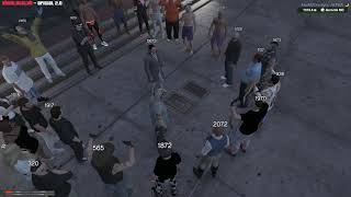 GTA V RP - BATALHA DE MCS NO GTA ( vida real )  absolut club