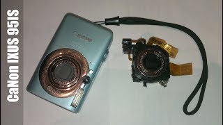 ФА Canon IXUS 95IS \ эпичная замена шестеренки автофокуса