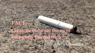 cigarette litter by KEVYN YOKOTE