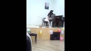 M.Nasirbekov Mahnı ( 'The Song)',playes  Cabrayilova Innab(1-st class).