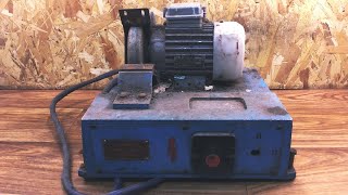 Самая крутая реставрация наждака 1985г из СССР. ЭТШ-1 Электро точило школьное восстановление