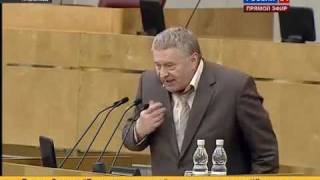 Жириновский опускает ЕдРосов в Думе 27.01.2012 www.socialopros.ru