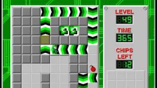 CCLP3 level 49 solution - 306 seconds