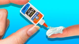 35 НЕВЕРОЯТНЫХ ЛАЙФХАКОВ С КЛЕЕМ, КОТОРЫЕ СТОИТ ПОПРОБОВАТЬ