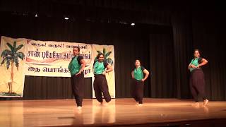 Bavya and Friends Pongal Dance Performance - San Diego Tamil Sangam 2019