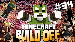 Minecraft Build Off #34 - GELUKKIG NIEUWJAAR! ft. Fifalosophy