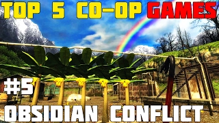 TOP 5 CO-OP GAMES for PC - #5 Obsidian Conflict. Plant, Harvest and Explore with a Friend!