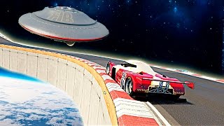 КОСМИЧЕСКИЕ ГОНКИ НА СУПЕР КАРАХ В GTA 5 ONLINE