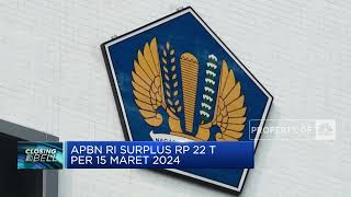 APBN RI Surplus Rp22 T per 15 Maret 2024