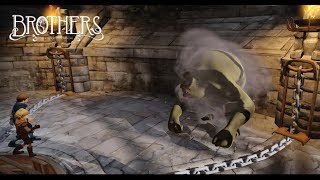 Brothers: A Tale of Two Sons #4 - Сражение с огромным троллем стражником. Спас жену тролля.