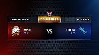 UTOPIA vs Virtus.pro Week 11 Match 1 WGL EU Season I 2015-2016. Gold Series Group  Round
