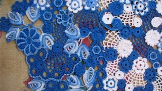 Ирландские Кружева Крючком - видео - 2019 / Irish crochet lace - Video / Irish Häkelspitze