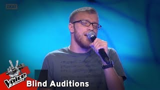 Δαυίδ Καναβός - Thinking out loud | 8o Blind Audition | The Voice of Greece