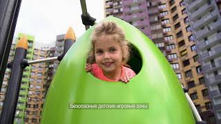 Обзор UP-квартала "Сколковский" от ГК ФСК. Инфраструктура и спортивные площадки