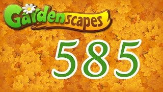 Gardenscapes level 585