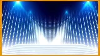 Footage Blue Podium ? Full HD 1080p