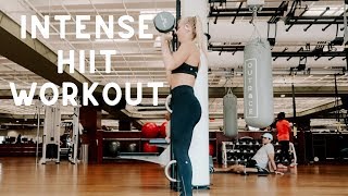 BURNED 600 calories | intense circuit workout!!!