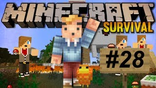 Minecraft Survival Deel 28 - Viooltjes Zijn Rood, Want Mijn Cavia Is Dood