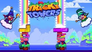 КАК ОН ПОСТРОИЛСЯ В 1 БЛОК!?!?!ВСЁ ПОШЛО НЕ ПО ПЛАНУ!!!!(TRICKY TOWERS)