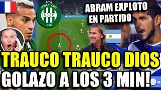 FENÓMENO!! MIGUEL TRAUCO Y EL LUJO PARA EL GOLAZO CON SAINT-ÉTIENNE ANTE NIMES |ABRAM SE MOLESTO