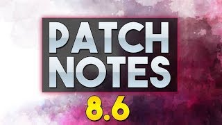 Kha'Zix Midlane?! LoL Patch Notes 8.6!