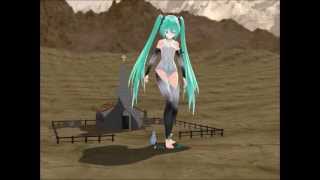 MMD Giantess - There is always a bigger Miku