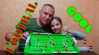 ИГРАЕМ В ФУТБОЛ ВМЕСТЕ С ПАПОЙ / FOOTBALL GAME