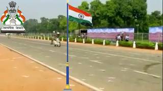 Indian?? Army Danger Bike Stunts  (Republic Day) performance in?? New Delhi ??