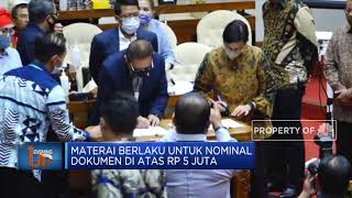 Mulai 2021, Bea Materai Jadi Satu Harga Rp 10.000