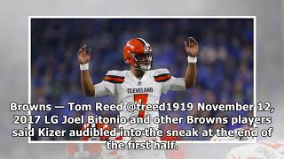 [Daily Times]Deshone kizer called ill-fated qb sneak vs. lions on his own