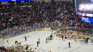 Hershey Bears Teddy Bear Toss 12/2/18