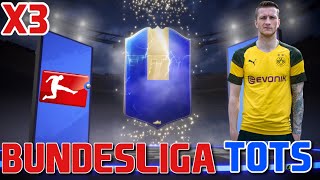 3x BUNDESLIGA TOTS GUARANTEE SBC PACKS - FIFA 19 TEAM OF THE SEASON