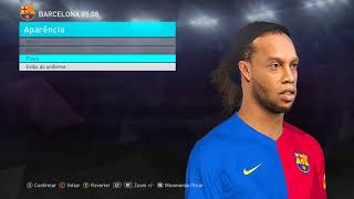 PES 2018 - RONALDINHO GAÚCHO FACE BY : Kleyton