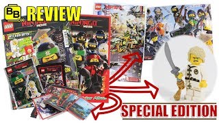 LEGO NINJAGO MOVIE SPECIAL EDITION MAGAZINE LLOYD MINIFIGURE REVIEW!