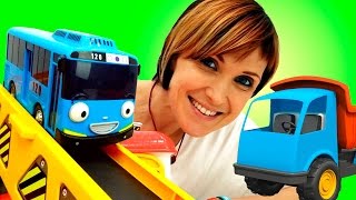 Английский капуки кануки для детей. Видео про машинки.