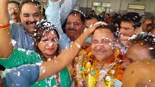 BJP Candidate Arun Khanna wins Municipal Election Ward No 25