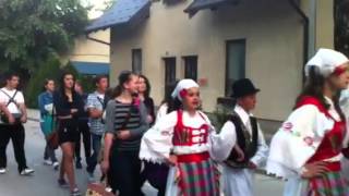 Smotra folklora Kljuc, setnja kroz grad, 19.05.2012