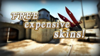 HOW TO GET FREE EXPENSIVE CSGO SKINS!
