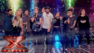 Group Performance of Katy Perry's Firework | Live Results Wk 4 | The X Factor UK 2014
