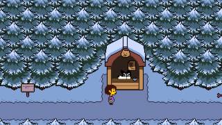 Snowdin Forest | Undertale: Part 2 (with Colored Sprite Mod)