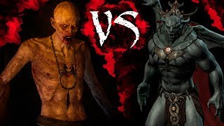 КТО СИЛЬНЕЕ: Скрытый VS Харкон | Skyrim | Ведьмак 3 | DAMIANoNE