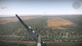 War thunder 1.53 Пе-8 пробный вылет, бомба 5000 кг