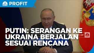 Vladimir Putin : Serangan Ke Ukraina Berjalan Sesuai Rencana