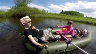 Сплав по р. Уста, Нижегородская обл. Июнь 2017г.
