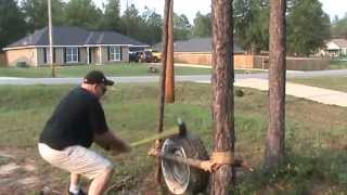 Dempsey's Resolution Fitness Sledgehammer Drill