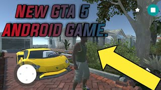 This GTA 5 Android Clone is Awesome! | New GTA 5 Android Game. | Unity