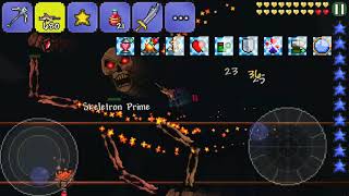 Skeletron prime boss fight terraria