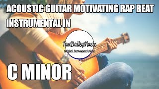 Oceans Away | Acoustic Guitar Motivating Rap Beat In C Minor