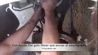 Como cambiar amortiguador Volkswagen Golf 4