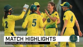 Rising Aussie talent on display in Governor-General's XI win over India